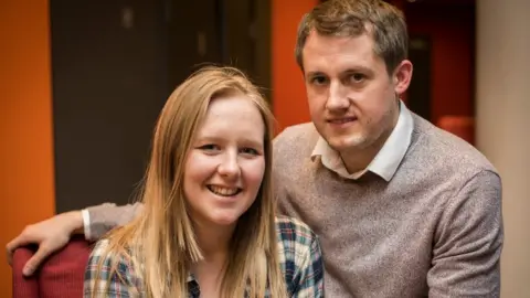 BBC Becki Cobb and Simon Commins