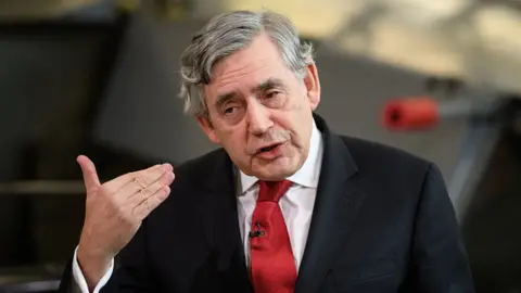 Getty Images Former Labour prime minister Gordon Brown