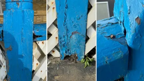 ??? Decaying wood at watch house