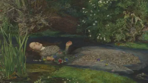 Seraphina Neville John Everett Millais' Ophelia