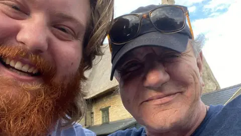 The Kings Arms Brian Johnson with Ollie from The Kings Arms