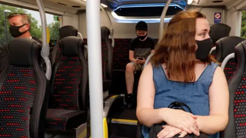 National Express Bus travellers