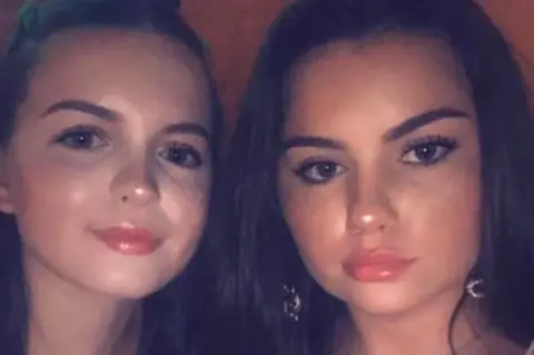 Holly Mullins Hannha (left) and Holly Mullins