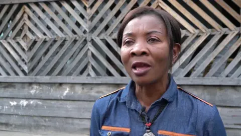 Unicef Claudine, from Goma