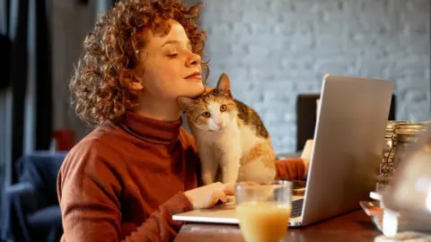 Getty Images Woman working from home