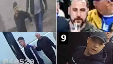 South Yorkshire Police Four pictures of men