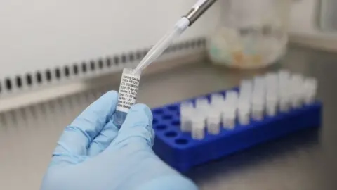 Reuters Scientists working at Cobra Biologics, they are working on a potential vaccine for COVID-19