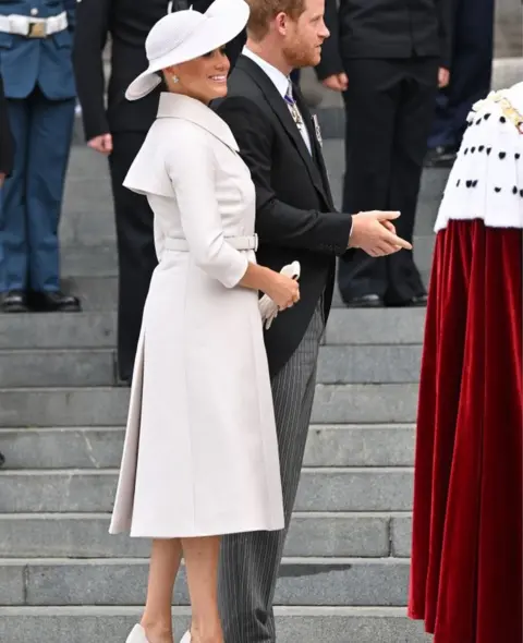 Getty Images Prince Harry, Duke of Sussex and Meghan, Duchess of Sussex