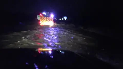 Thomas Beresford flooding on A65