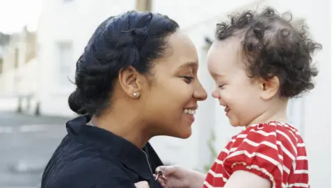 Getty Images A mum and toddler