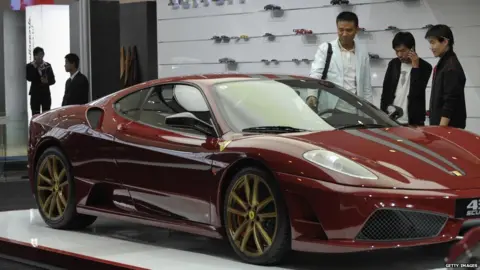 Getty Images What the Ferrari 430 Scuderia should look like...