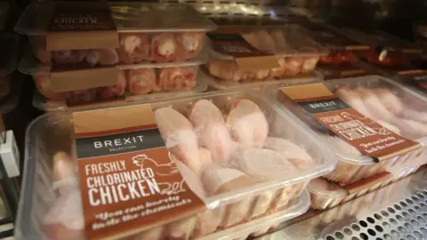 Getty Images Chlorinated chicken