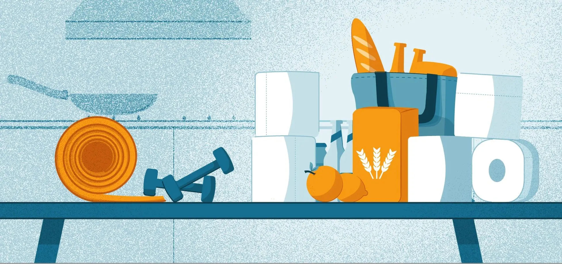 Illustration - household goods