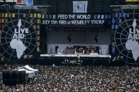 Getty Images Live Aid 1985