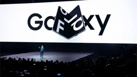 Getty Images Galaxy Fold unveil