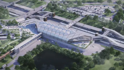 HS2 Interchange in Solihull