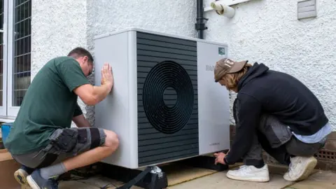 Getty Images Air source heat pump