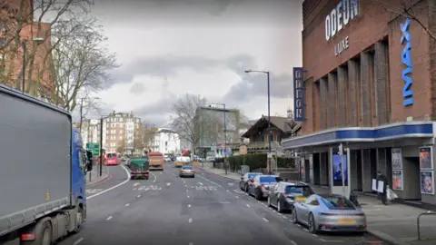 Google  Odeon Cinema in Finchley Road, Swiss Cottage