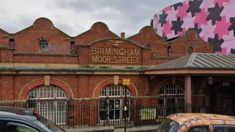 Google Entrance to Birmingham Moor Street