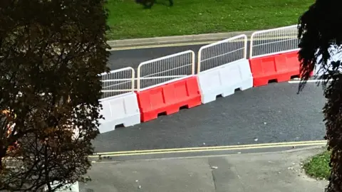 Reeve family Barriers on Evesham Road in Cheltenham