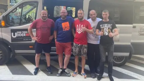 Jeremy Russon A trip bringing back Ukrainian refugees