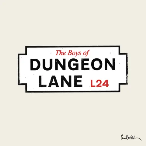 Capitol Records / MPL Limited Artwork for Paul McCartney's The Boys of Dungeon Lane