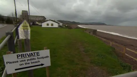 BBC Coastal path Somerset