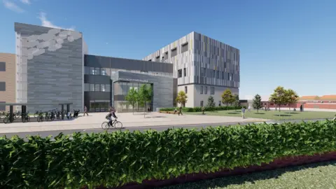 Somerset NHS Foundation Trust Artist impression of the new centre