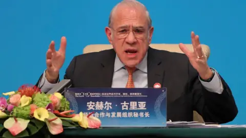 Getty Images Organization for Economic Cooperation and Development (OECD) Secretary-General Angel Gurria.