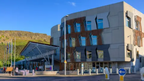 Getty Images Scottish Parliament building