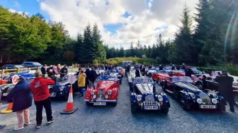 Hundreds of cars on show in Manx motoring extravaganza