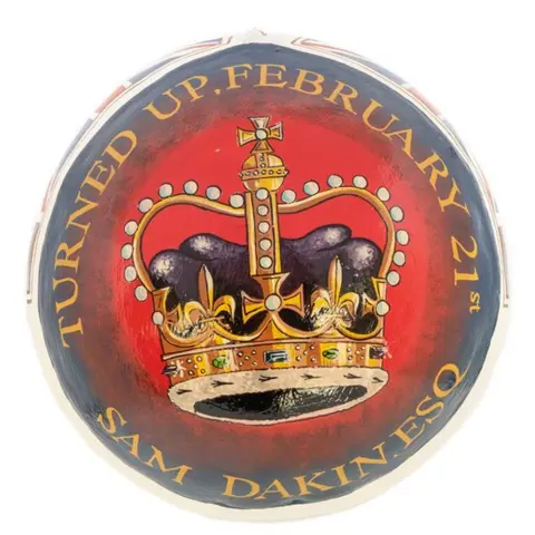 Hansons Ball turned up by the Prince of Wales in 1928