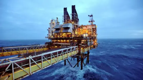 Reuters BP oil platform is seen in the North Sea, about 100 miles east of Aberdeen in Scotland