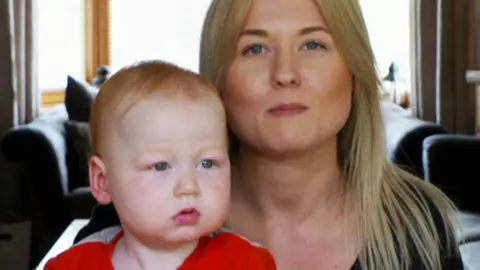 Natalie Whyte and Callan