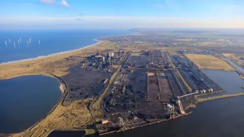 Tees Valley Combined Authority An aerial view of Teesworks