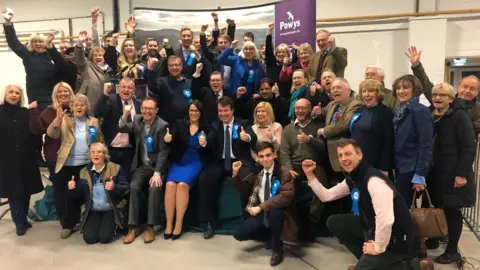 Victorious Tories in Builth Wells