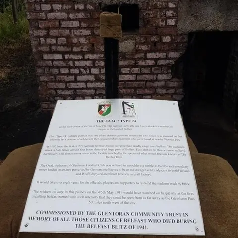 Glentoran Community Trust Pillbox