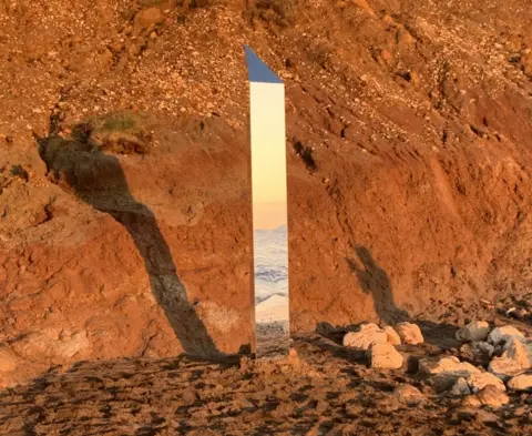 Lee Peckham Monolith, Isle of Wight