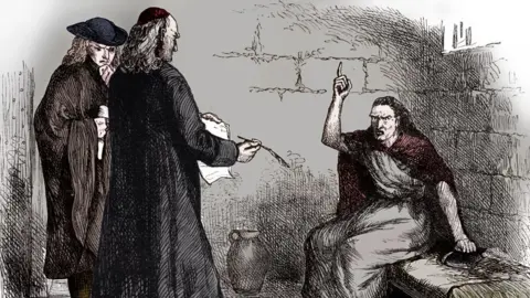 Getty Images Witch with accusers in Salem