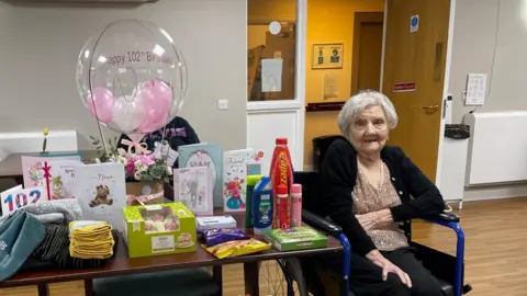 BBC Ada Lewis on her birthday