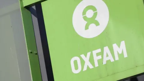 PA Oxfam sign