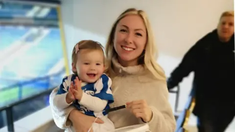 Jordan Sinnott Foundation Trust Kelly Bossons and daughter Maisie