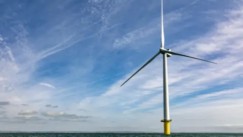 Getty Images Wind turbine