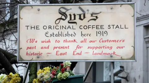 Museum of London Coffee stall sign