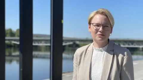 Maddy Savage Skellefteå Deputy Mayor Evelina Fahlesson