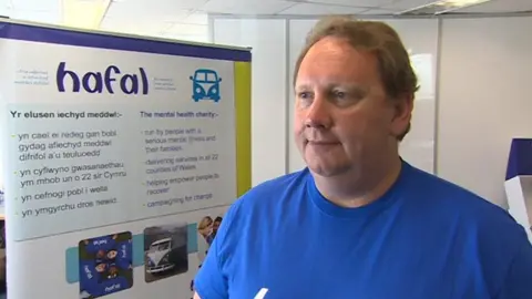 Alun Thomas, chief executive of Hafal