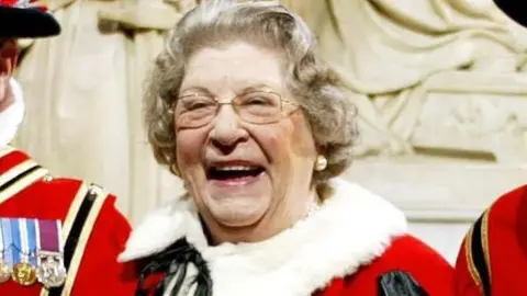PA Baroness Trumpington in 2005