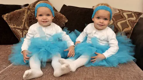 Wales News Service Lily and Darcy Ellis