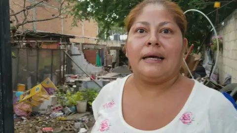 Delia Ramírez said her home was lost "in seconds"