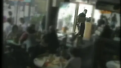 Via Devon and Cornwall Police Nicky Reilly entering the Giraffe restaurant